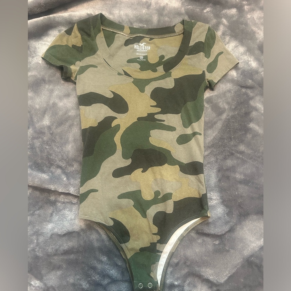 camo bodysuit